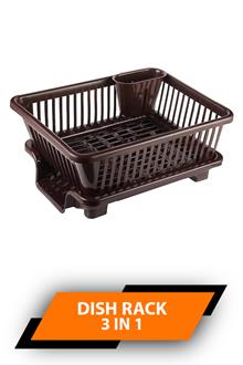 National Dish Rack Sink Jumbo 3 In 1